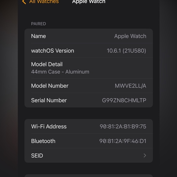 Apple Watch Series 5 GPS 44 mm - Picture 6 of 6